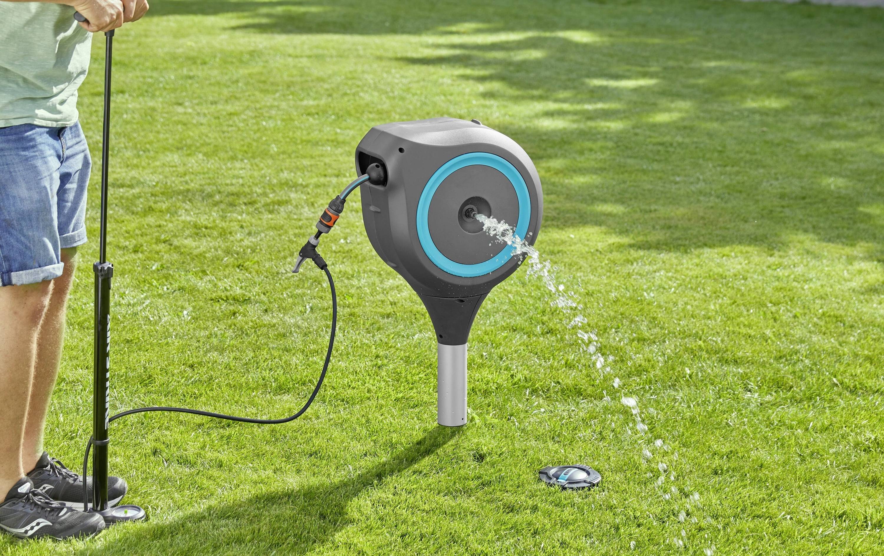 GARDENA Sprinklersystem Entwässerungsventil-Set Steckkupplung 02770-20