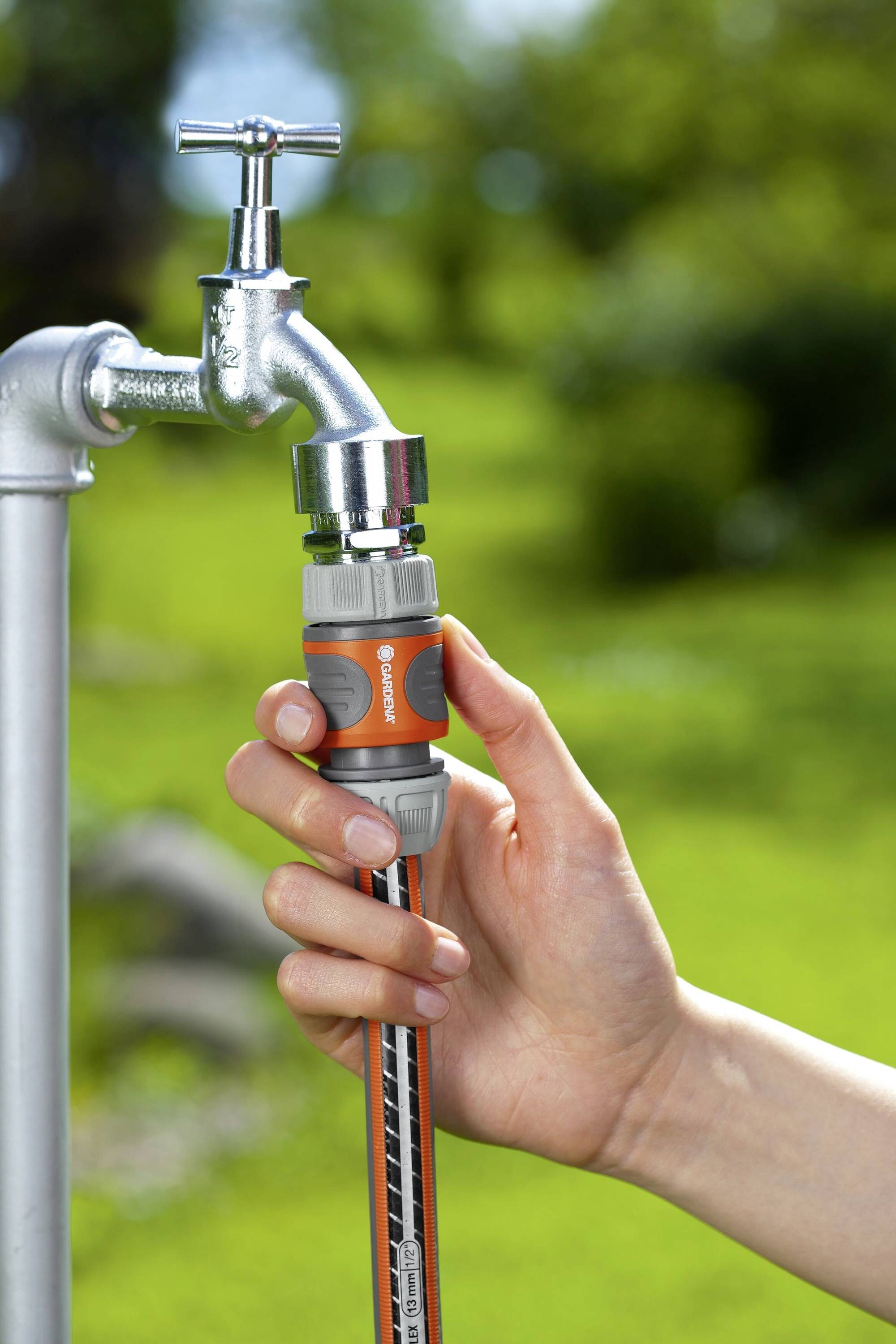 GARDENA 18274-34 Kunststoff Anschluss-Satz