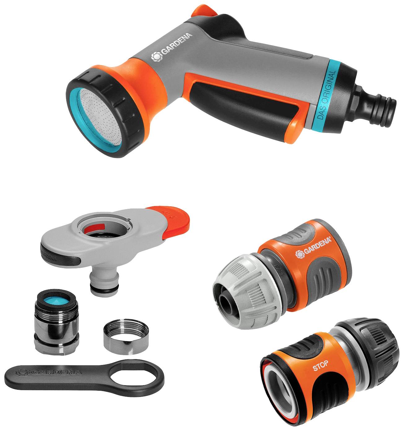 GARDENA 18274-34 Kunststoff Anschluss-Satz