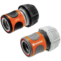 GARDENA 18275-20 Kunststoff Schlauch-Verbinder 19 mm (3/4") Ø GARDENA 18275-20 Kunststoff Schlauch-Verbinder 19 mm (3/4") Ø