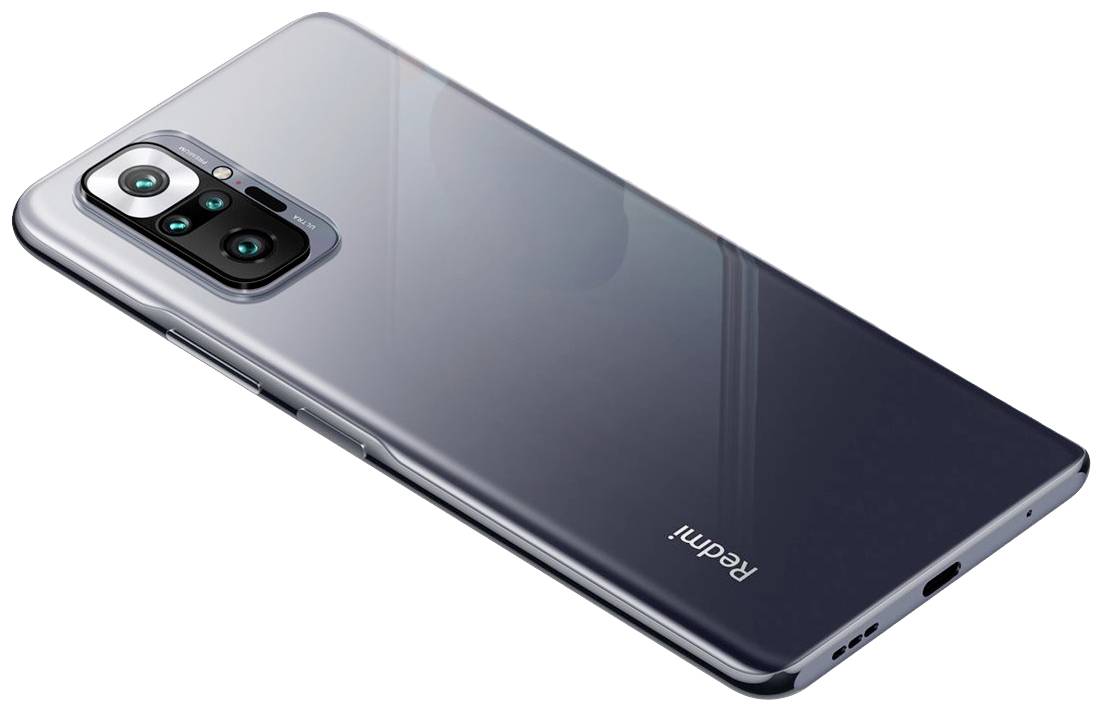 Xiaomi Redmi Note 10 Pro Smartphone 128 GB 16.9 cm (6.67 Zoll) Grau Android™ 11 Dual-SIM