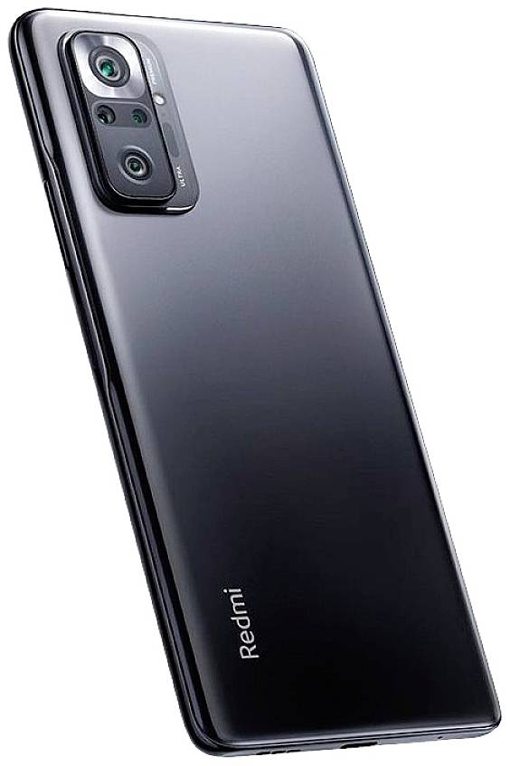 Xiaomi Redmi Note 10 Pro Smartphone 128 GB 16.9 cm (6.67 Zoll) Grau Android™ 11 Dual-SIM