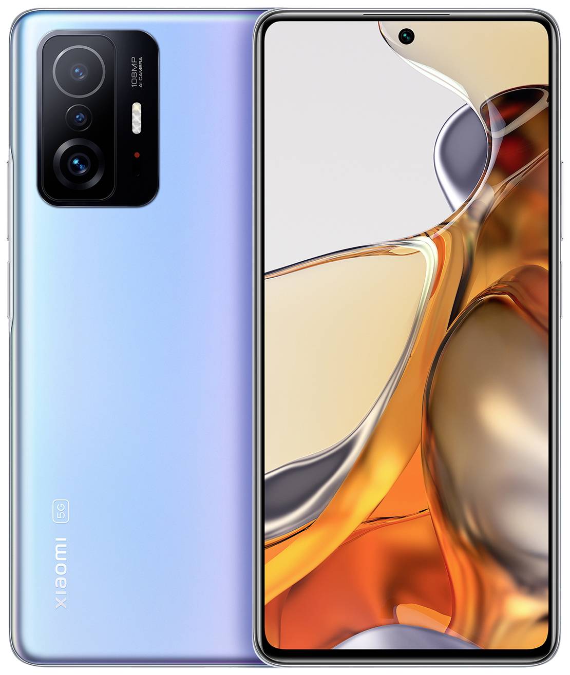 Xiaomi 11T Pro 5G Smartphone 256 GB 16.9 cm (6.67 Zoll) Blau Android™ 11 Dual-SIM