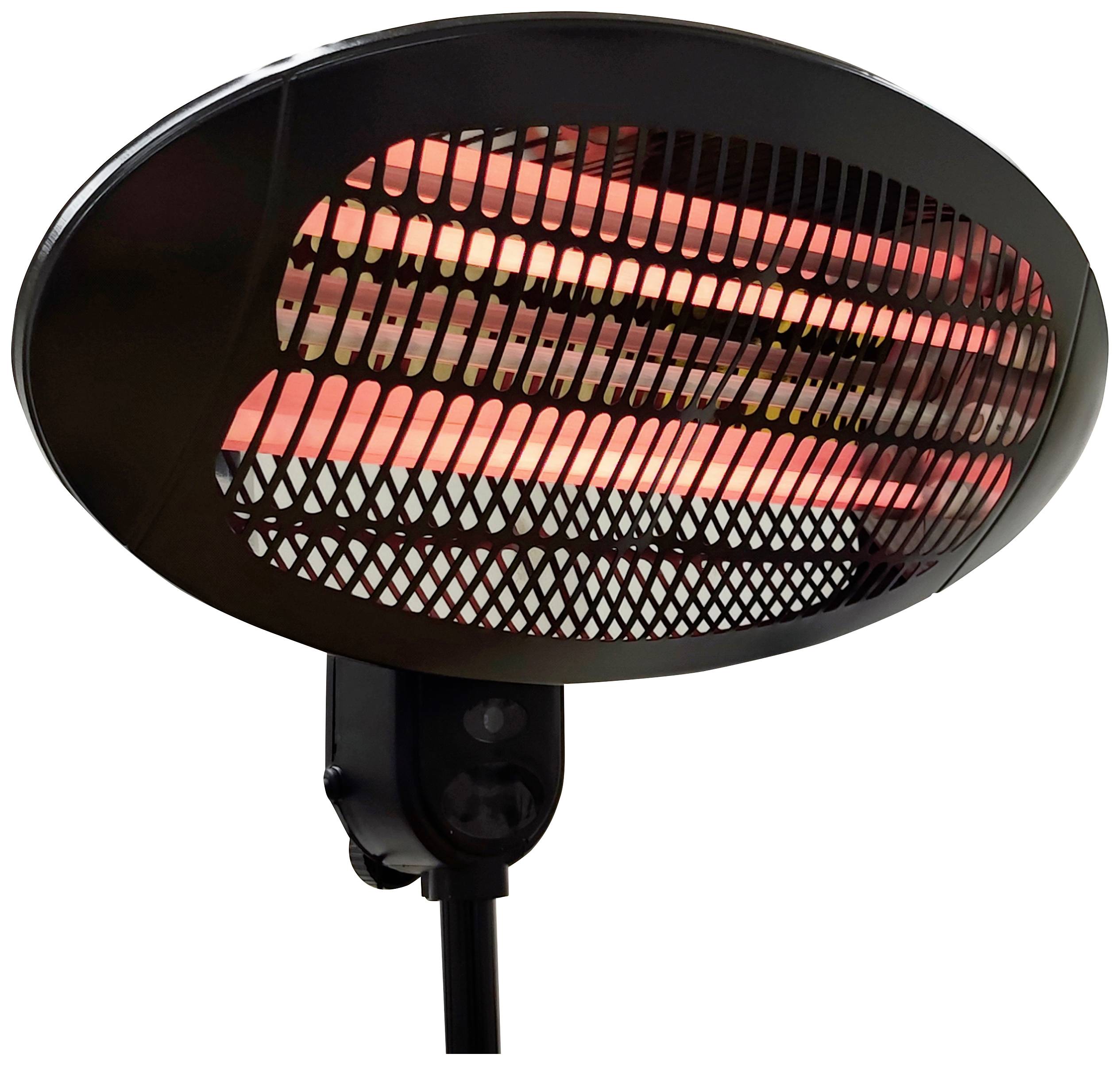 SHX SHX02HS2000 Freiflächenheizung Schwarz