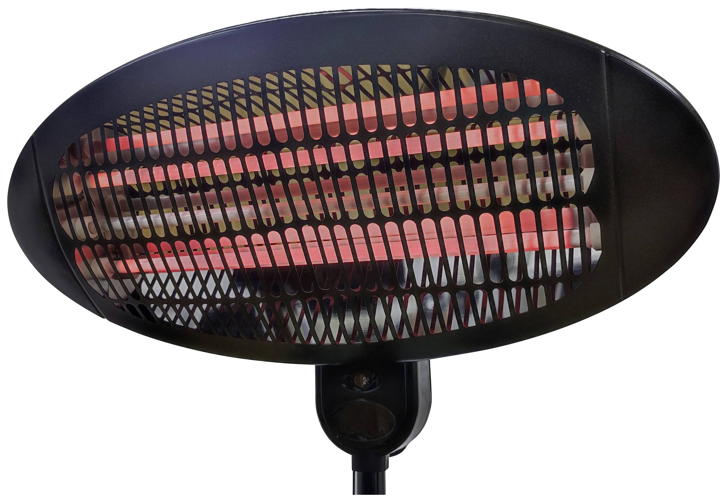 SHX SHX02HS2000 Freiflächenheizung Schwarz