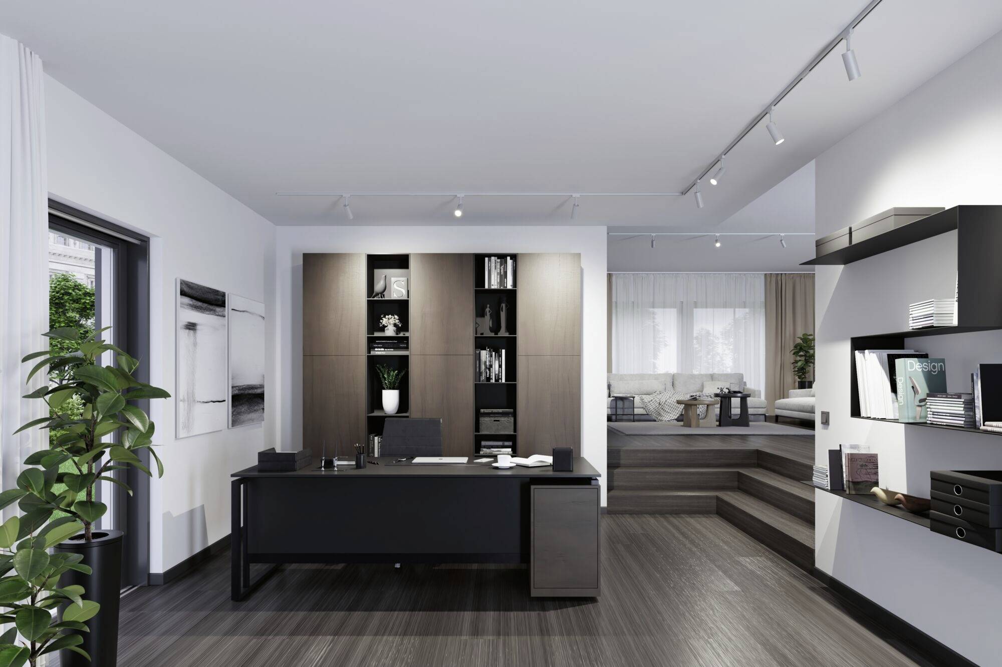 Paulmann Spot Tubo Hochvolt-Schienensystem-Leuchte URail LED Chrom (matt)