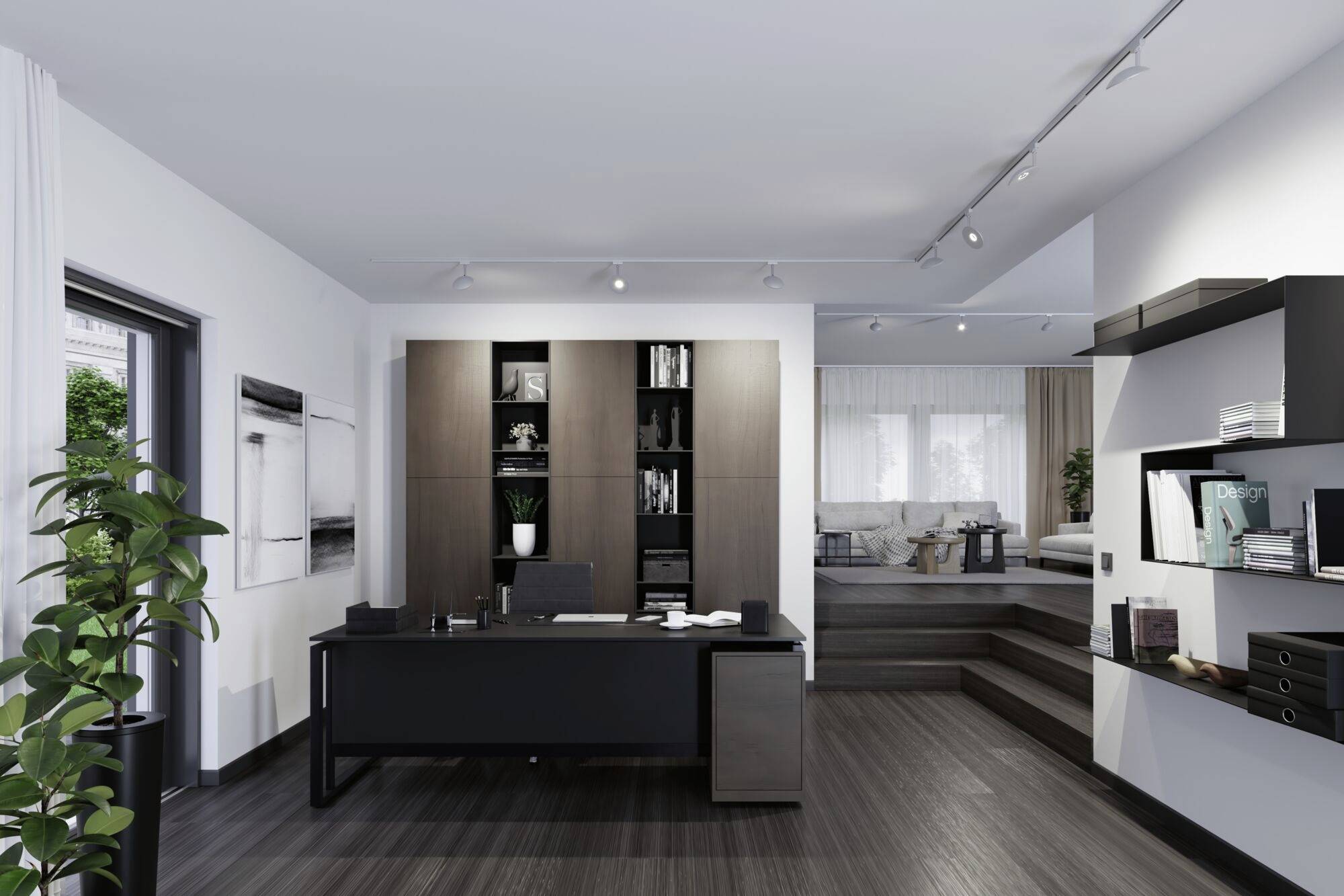 Paulmann Spot Sphere Hochvolt-Schienensystem-Leuchte URail LED Chrom (matt)