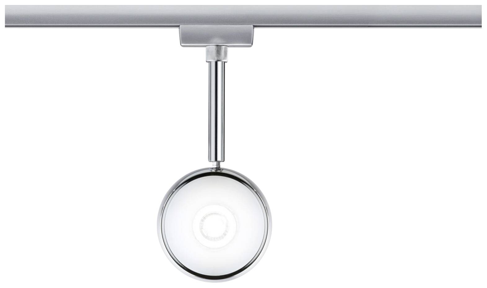 Paulmann Spot Capsule Hochvolt-Schienensystem-Leuchte URail 6W LED Chrom (matt), Chrom