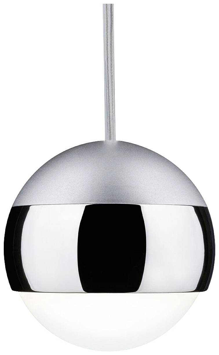 Paulmann Pendel Capsule Hochvolt-Schienensystem-Leuchte URail 6W LED Chrom (matt), Chrom