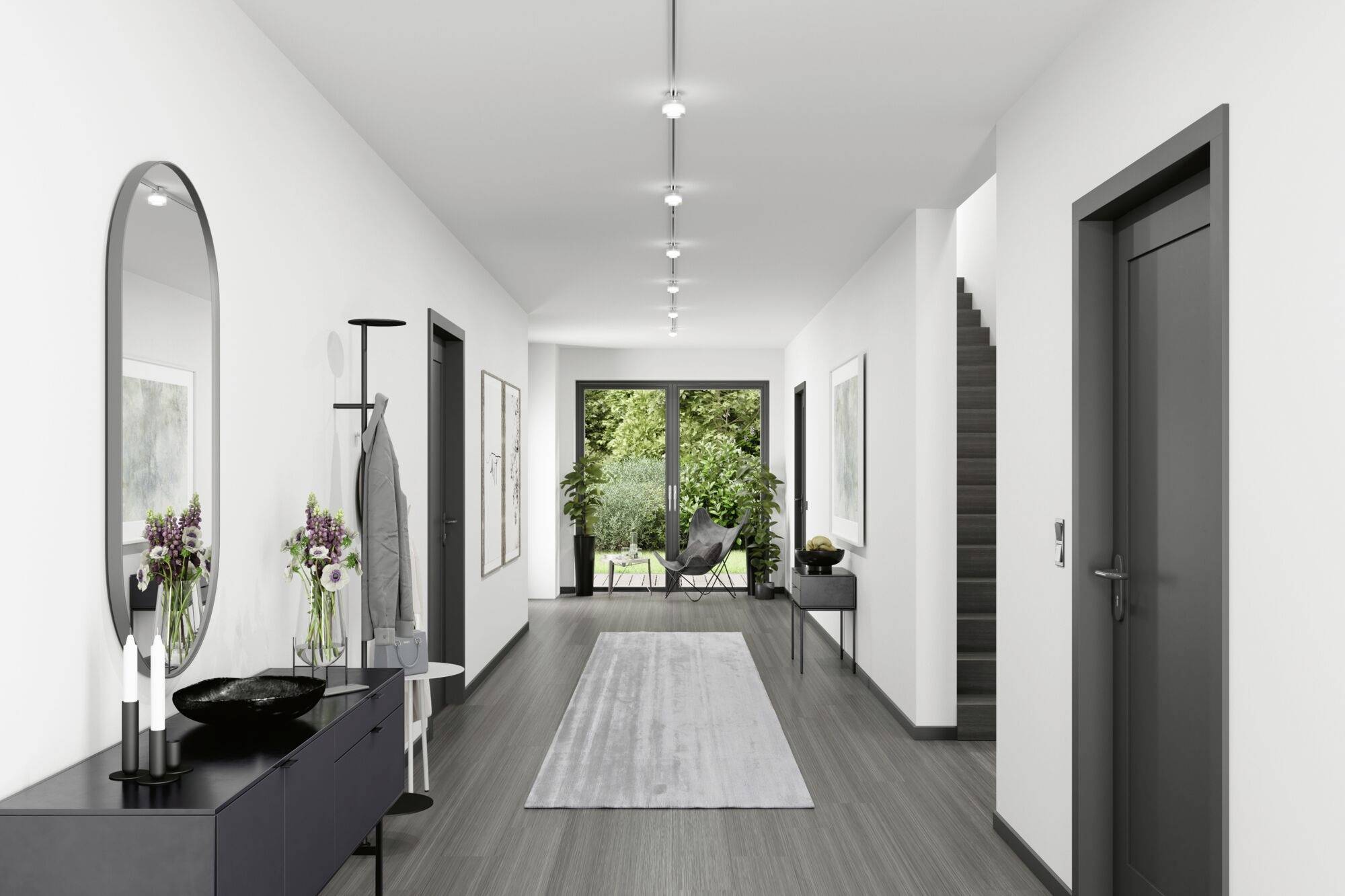 Paulmann Ceiling Topa Hochvolt-Schienensystem-Leuchte URail LED