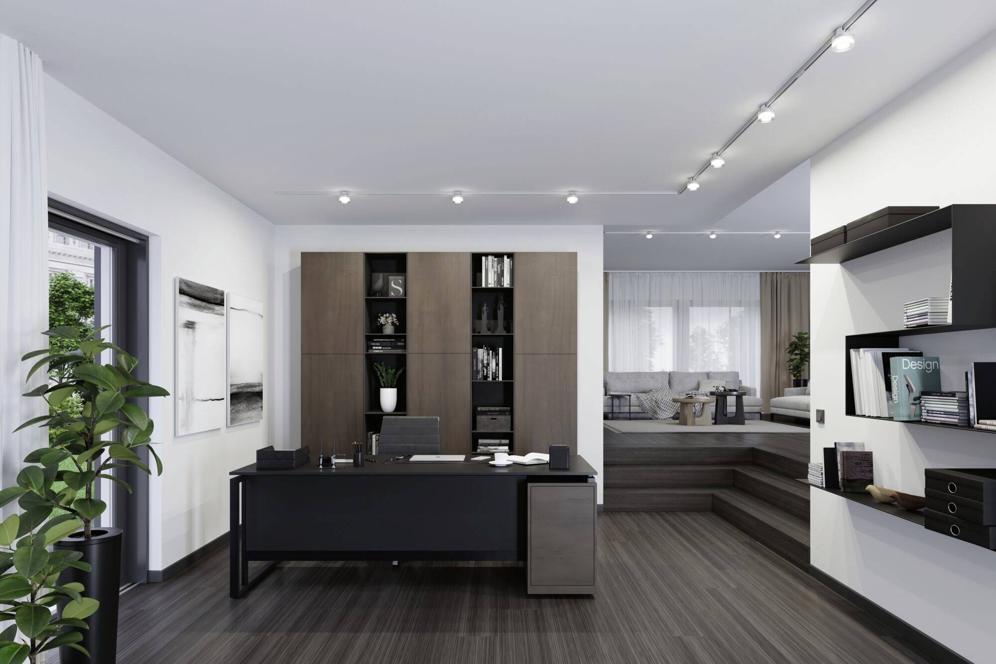 Paulmann Ceiling Topa Hochvolt-Schienensystem-Leuchte URail LED