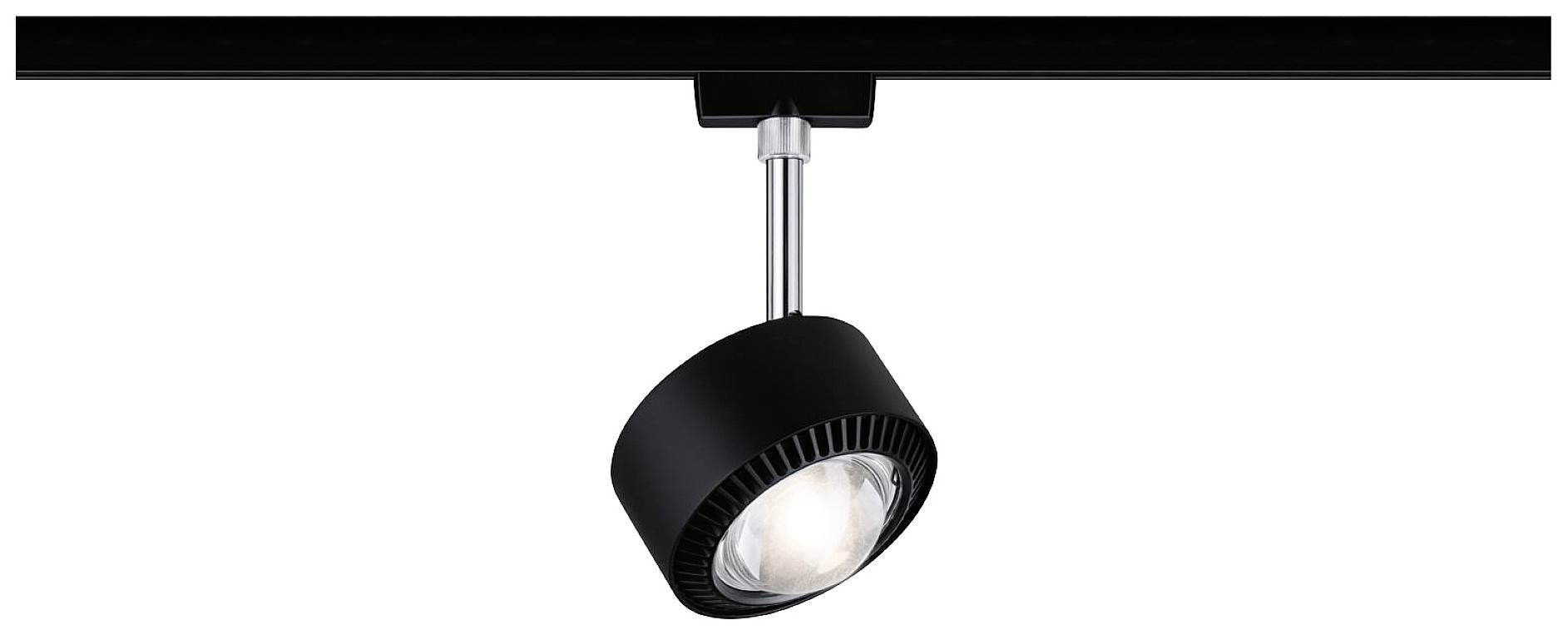 Paulmann Spot Aldan Hochvolt-Schienensystem-Leuchte URail 8W LED Schwarz (matt)