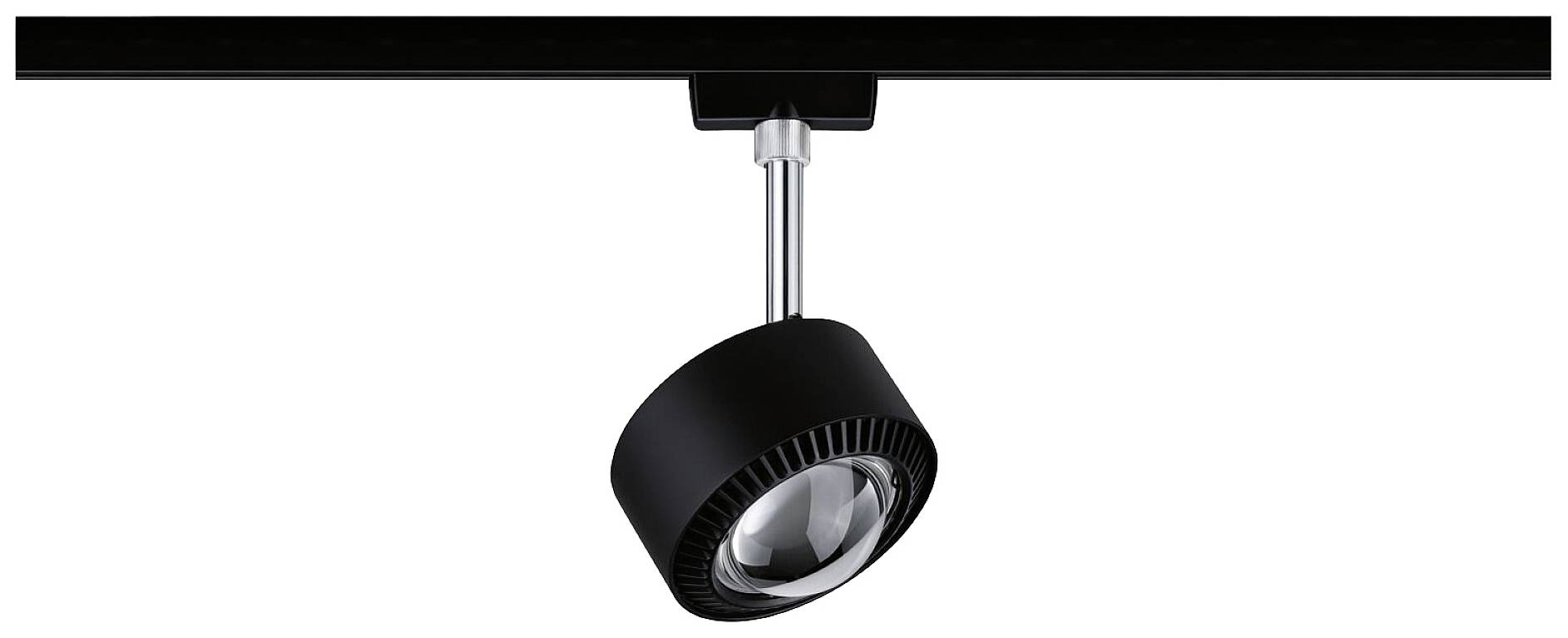 Paulmann Spot Aldan Hochvolt-Schienensystem-Leuchte URail 8W LED Schwarz (matt)