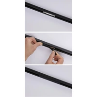 Paulmann Cover Connector-Inlay 95554 Hochvolt-Schienensystem-Komponente Abdeckschiene Schwarz, Transparent Paulmann Cover Connector-Inlay 95554 Hochvolt-Schienensystem-Komponente Abdeckschiene Schwarz, Transparent