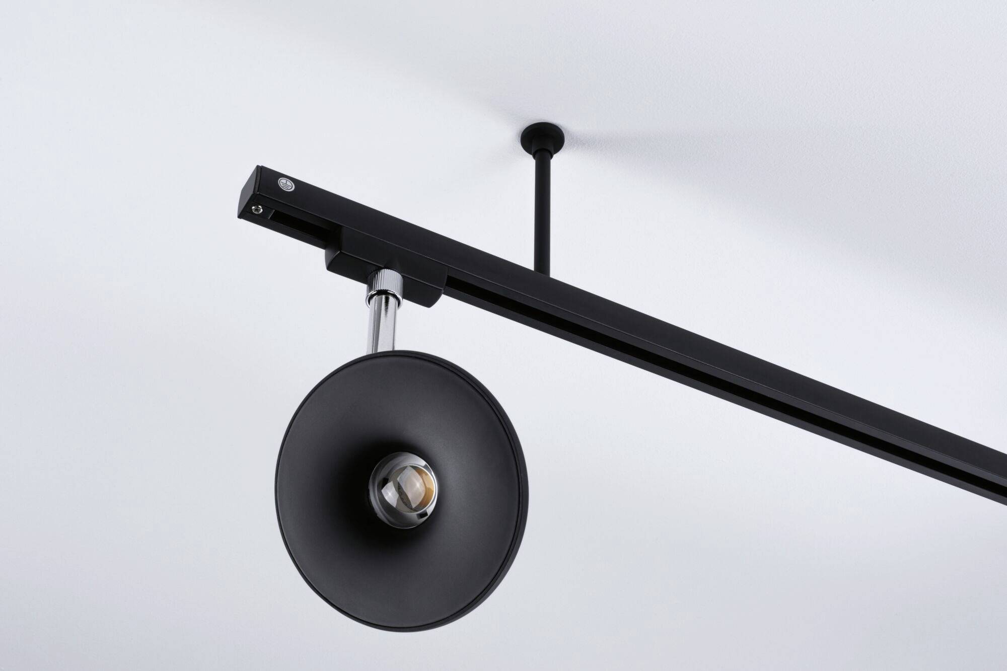 Paulmann System Abhängung 96994 Hochvolt-Seilsystem-Komponente Abhängeset Schwarz (matt)