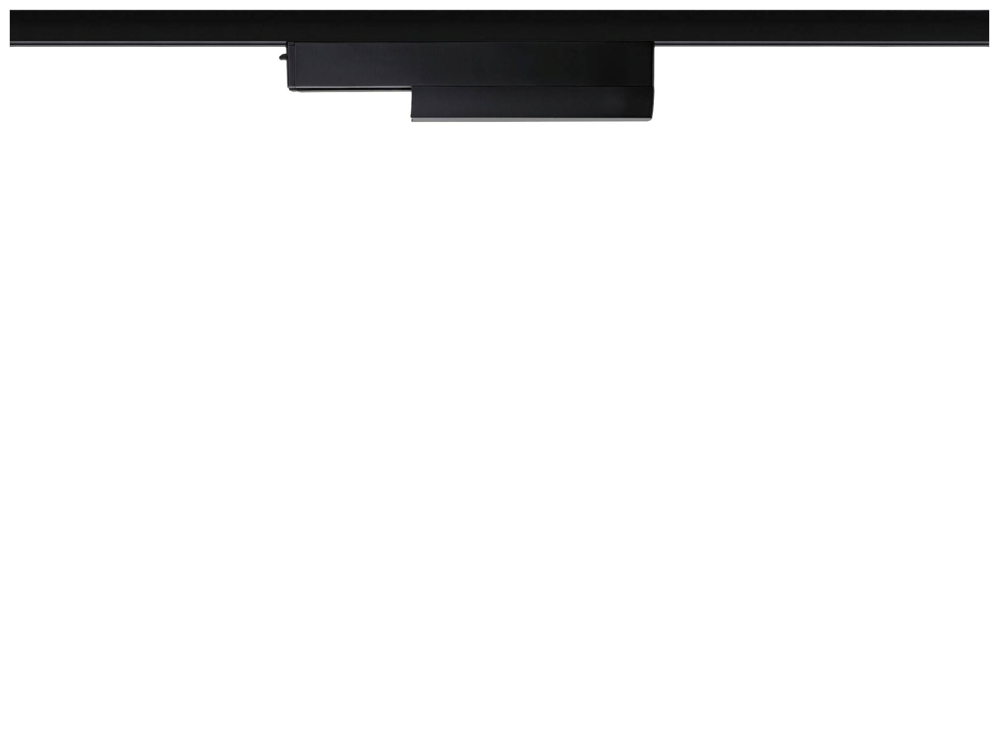 Paulmann ZB Adapter 95524 Hochvolt-Schienensystem-Komponente Spotadapter (appgesteuert) Schwarz (matt)