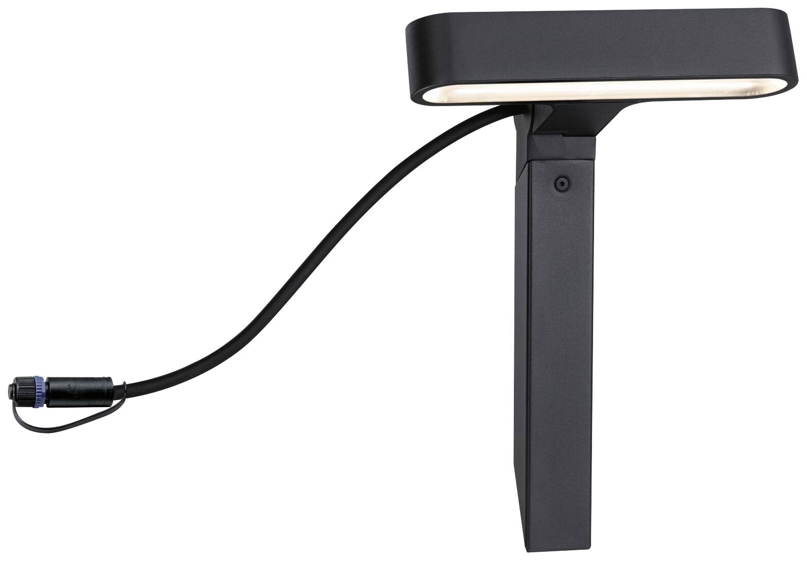 Paulmann Spot ITO horizontal 94544 Beleuchtungssystem Plug & Shine LED-Gartenstrahler LED 6W Warmweiß Anthrazit