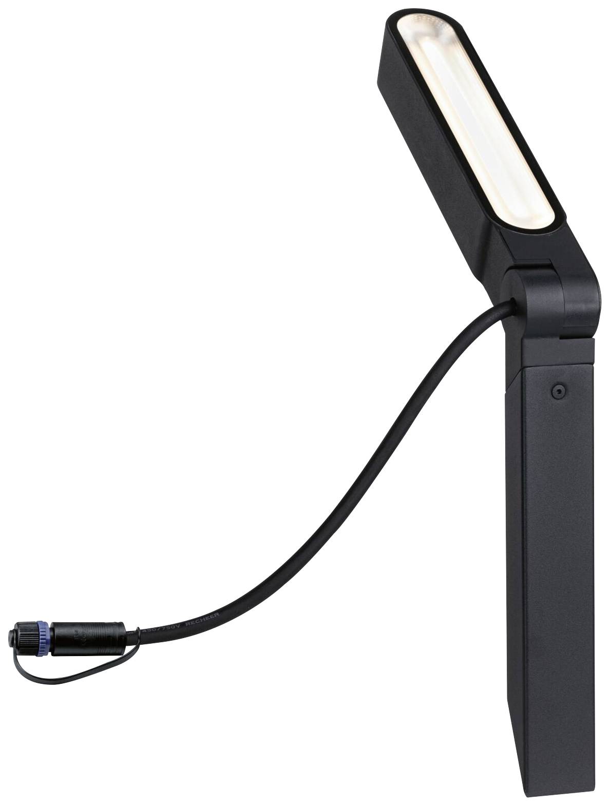 Paulmann Spot ITO vertikal 94545 Beleuchtungssystem Plug & Shine LED-Gartenstrahler LED 6W Warmweiß Anthrazit