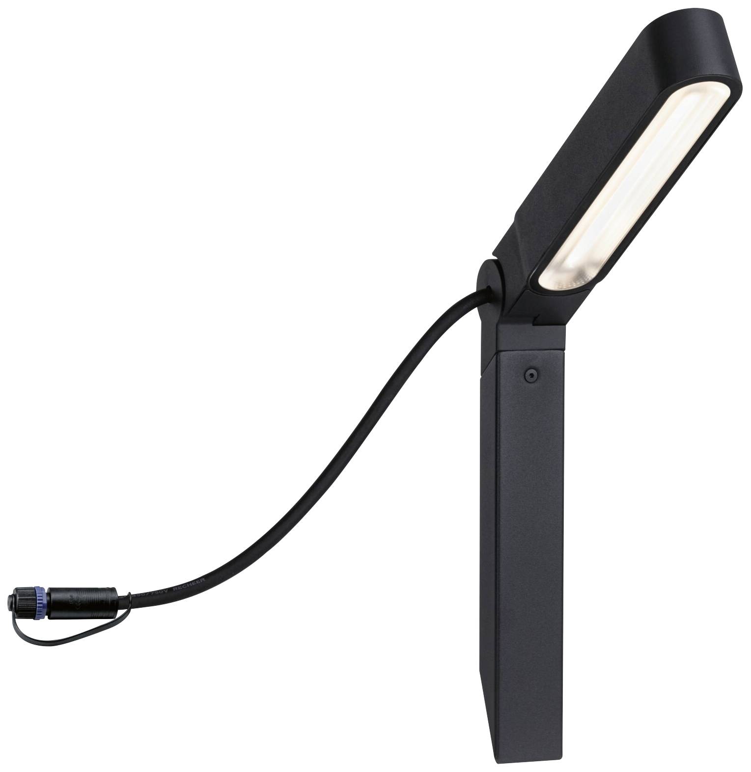 Paulmann Spot ITO vertikal 94545 Beleuchtungssystem Plug & Shine LED-Gartenstrahler LED 6W Warmweiß Anthrazit