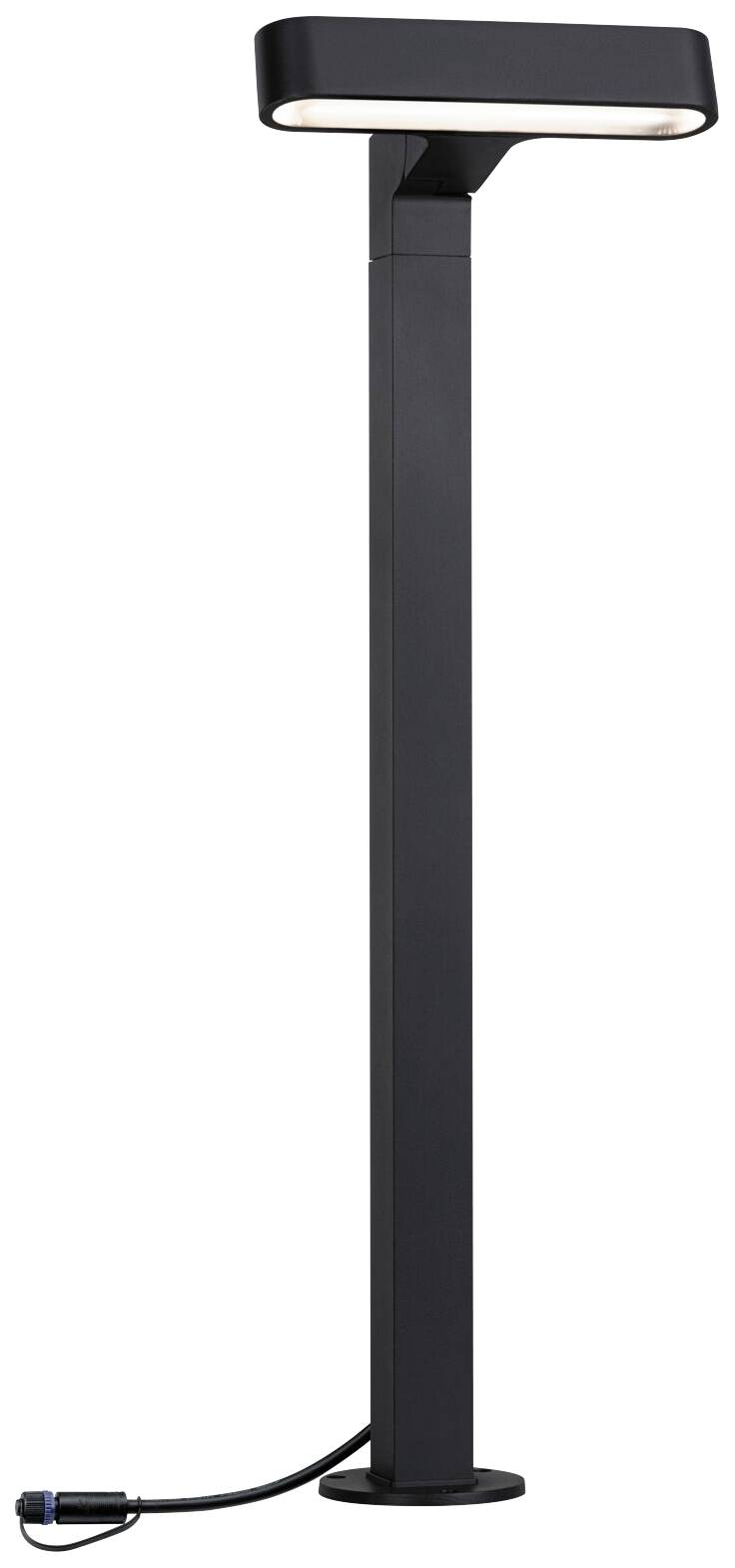 Paulmann Poller ITO horizontal 94546 Beleuchtungssystem Plug & Shine LED-Gartenstrahler LED 6W Warmweiß Anthrazit