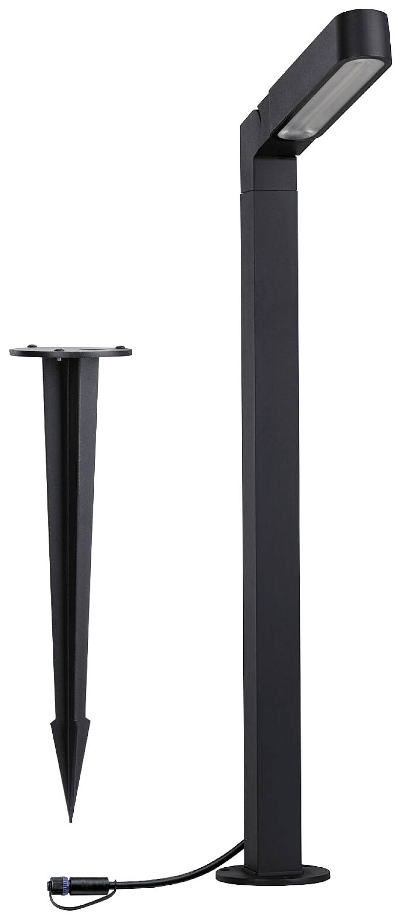 Paulmann Poller ITO vertikal 94547 Beleuchtungssystem Plug & Shine LED-Gartenstrahler LED 6W Warmweiß Anthrazit
