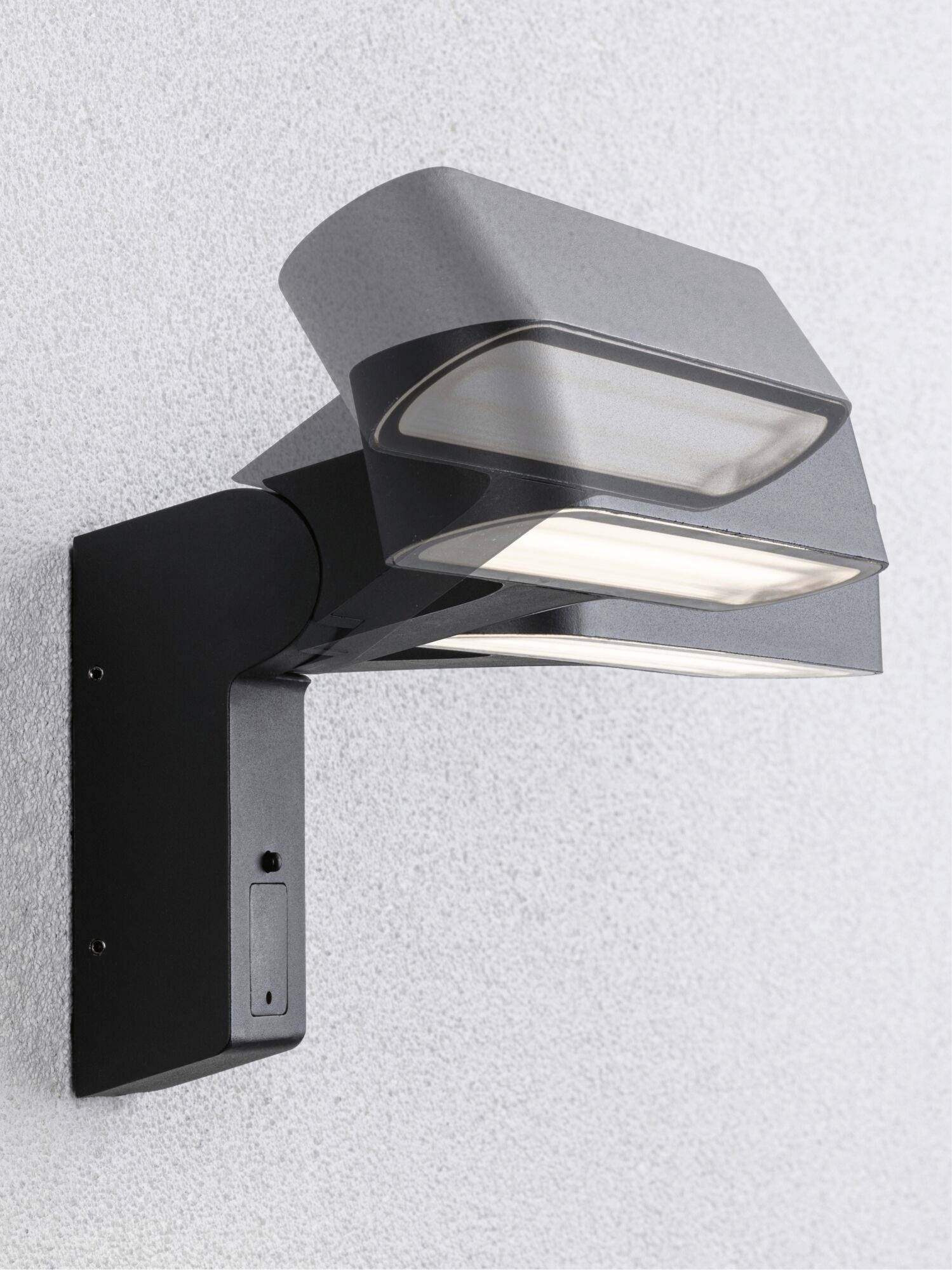 Paulmann House ITO horizontal 94548 Beleuchtungssystem GEV - Licht im Garten LED-Wandleuchte LED 6W Warmweiß Anthrazit