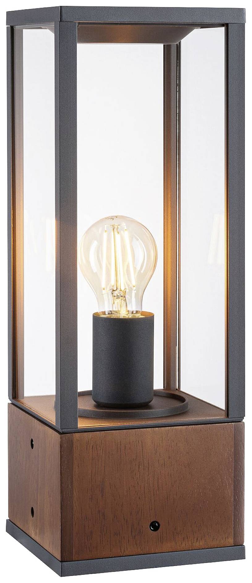 Paulmann Lichtobjekt Timba 94675 Beleuchtungssystem GEV - Licht im Garten LED-Gartenstrahler LED Holz