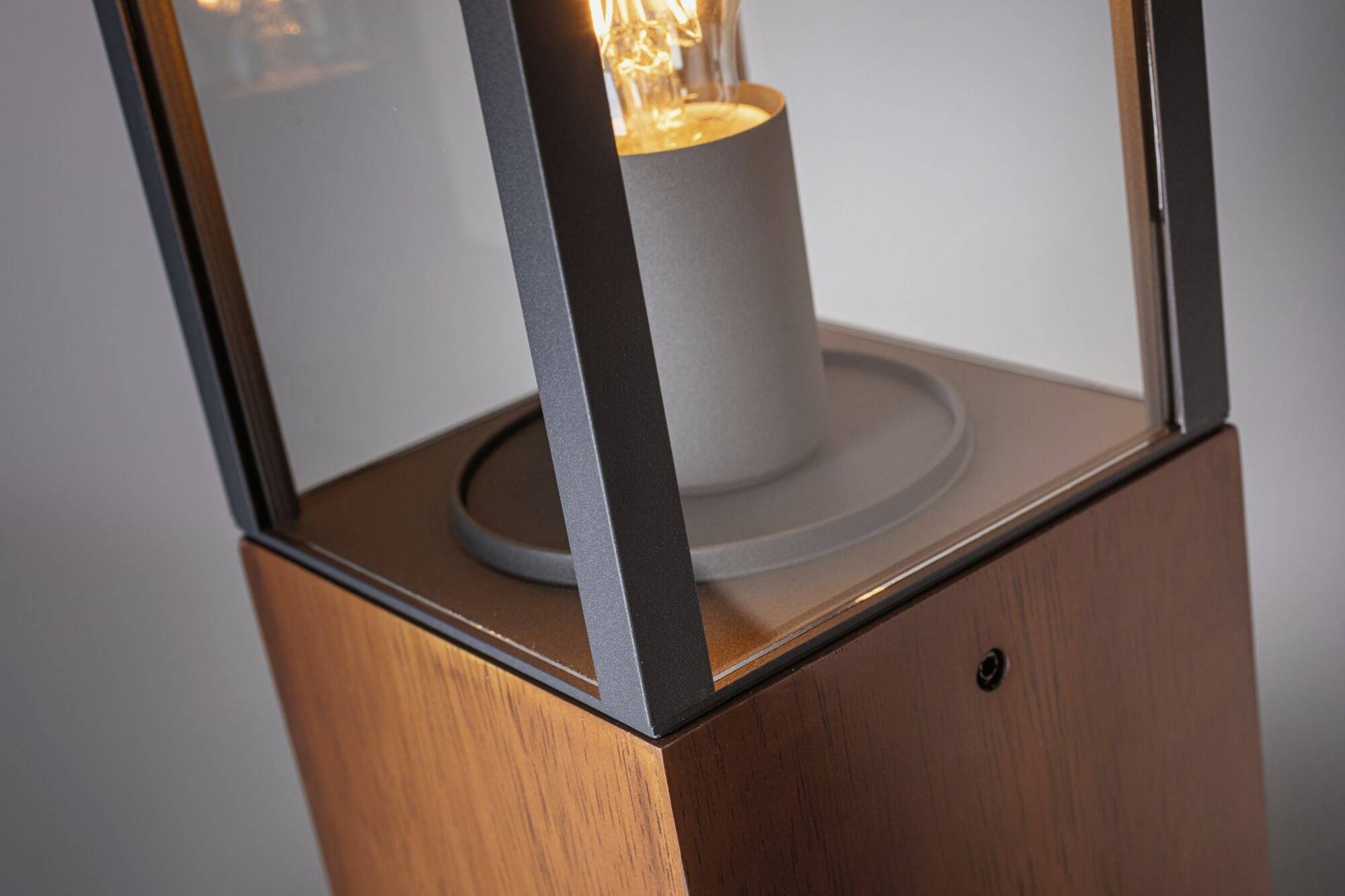 Paulmann Lichtobjekt Timba 94676 Beleuchtungssystem GEV - Licht im Garten LED-Gartenstrahler LED Holz