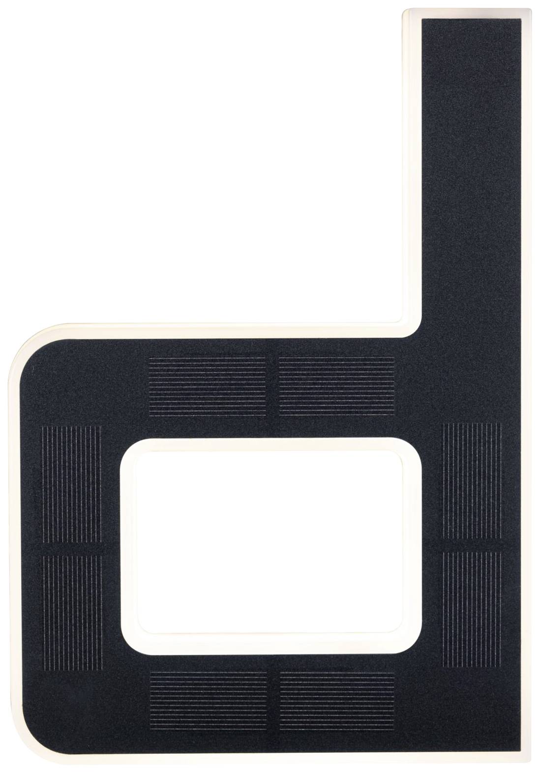 Paulmann 94653 Solar Hausnummer d Solar-Hausnummernleuchte Warmweiß Schwarz