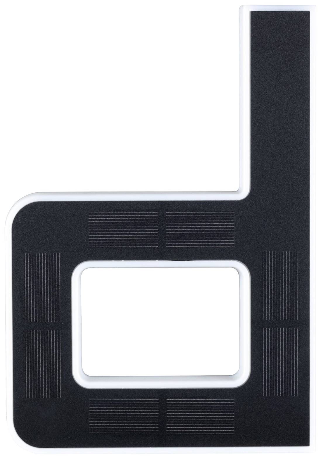 Paulmann 94653 Solar Hausnummer d Solar-Hausnummernleuchte Warmweiß Schwarz