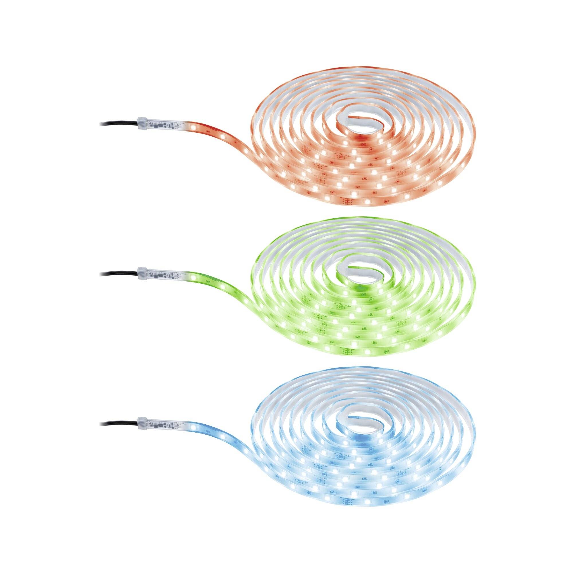 Paulmann Outdoor Stripe Set 5m 78892 LED-Streifen-Komplettset mit Stecker 24V 5m RGB 1 Set