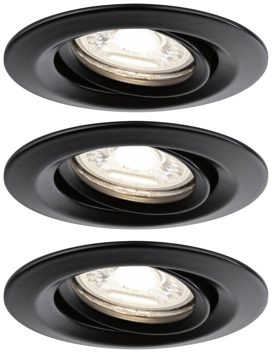 Paulmann 93083 Nova mini LED-Einbauleuchte LED 12W Schwarz