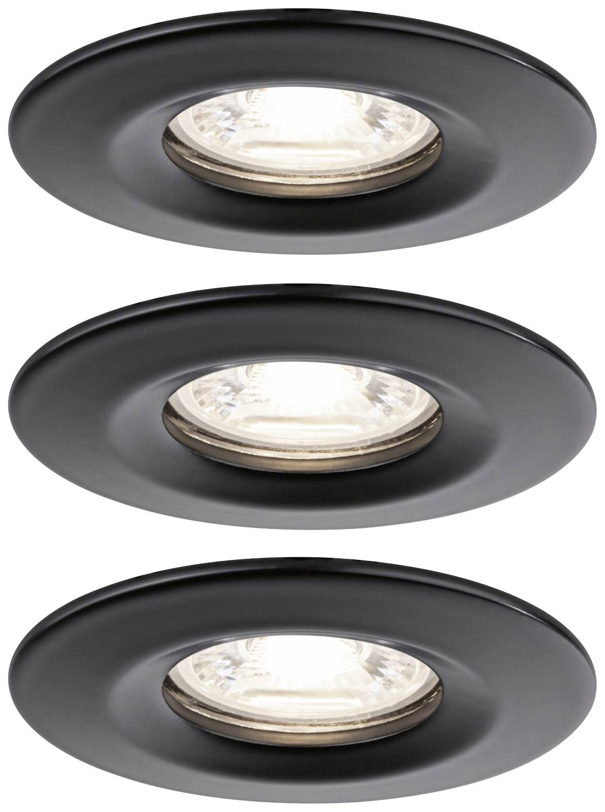 Paulmann 93084 Nova mini LED-Einbauleuchte LED 12W Schwarz