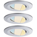 Paulmann 93095 Calla WhiteSwitch LED-Einbauleuchte LED 15W Chrom (matt)
