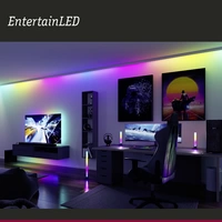 Paulmann TV Strips 55 Zoll 78880 LED-Streifen-Basisset mit USB-Anschluss 5 V 2 m RGB 1 Set Paulmann TV Strips 55 Zoll 78880 LED-Streifen-Basisset mit USB-Anschluss 5 V 2 m RGB 1 Set