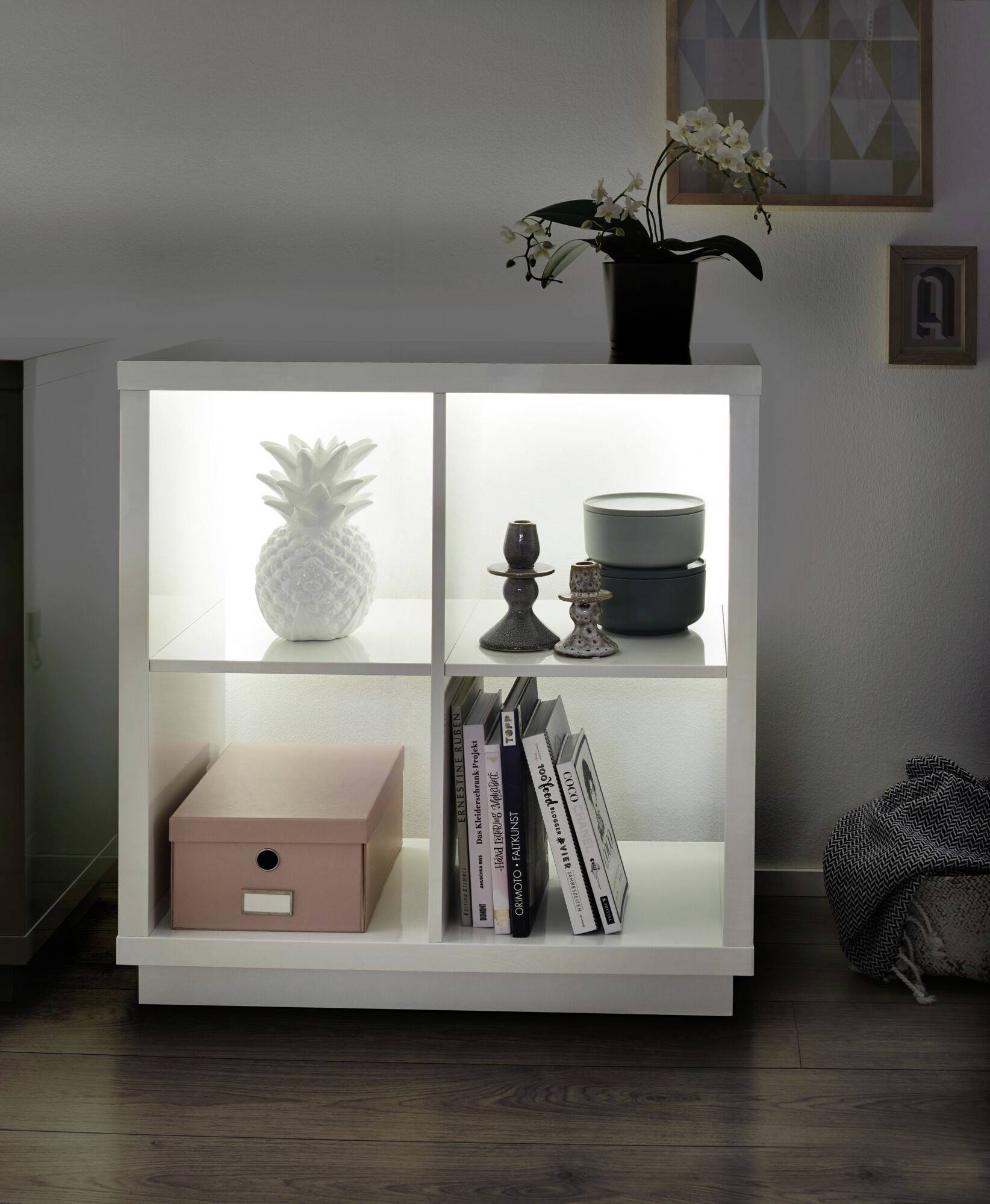 Paulmann Comfort Set Regal 1m 78895 LED-Streifen-Basisset mit Stecker 24V 1m Warmweiß 1 Set