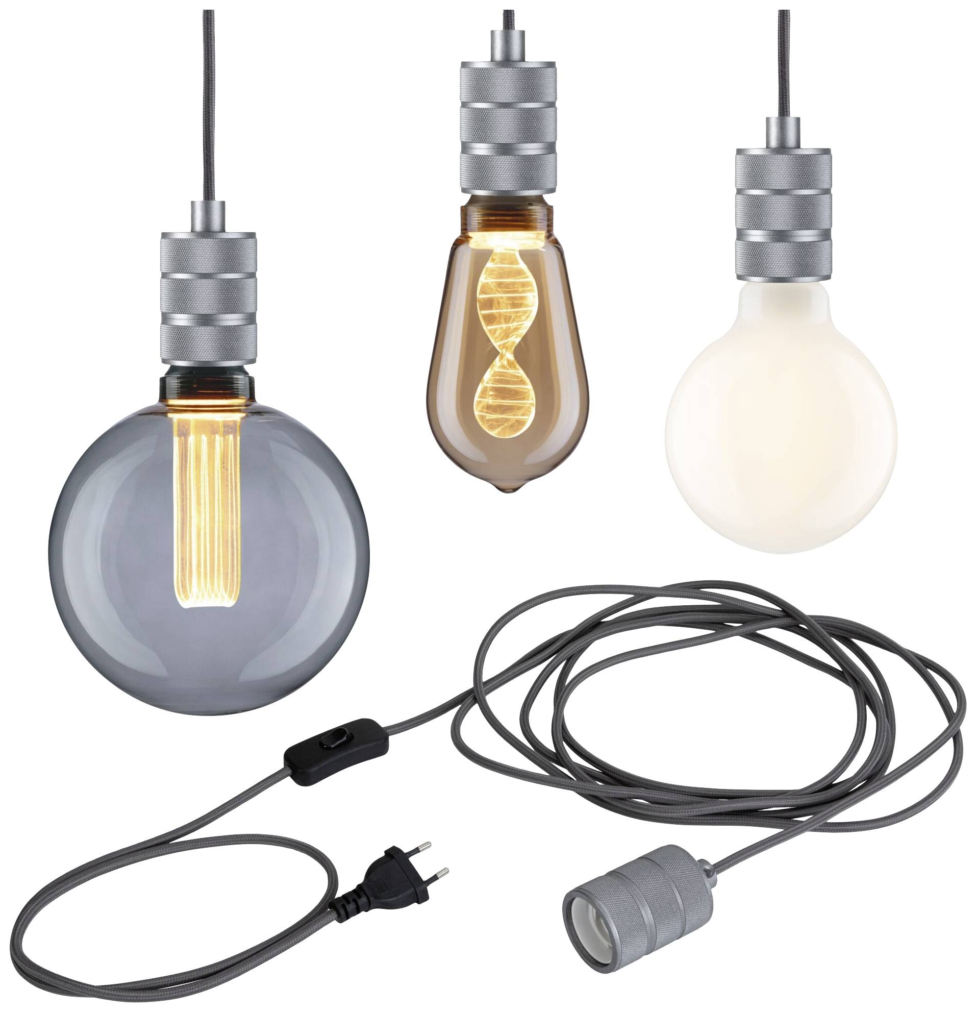 Paulmann Tilla Pendel 78437 Pendelleuchte E27 Aluminium