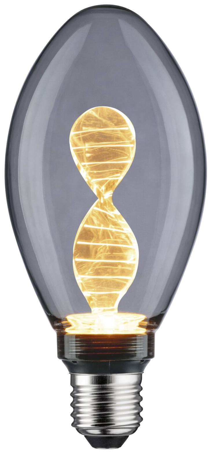 Paulmann 28883 LED E27 Kerzenform 3.5W = 10W Gold (Ø x H) 75mm x 164mm 1St.