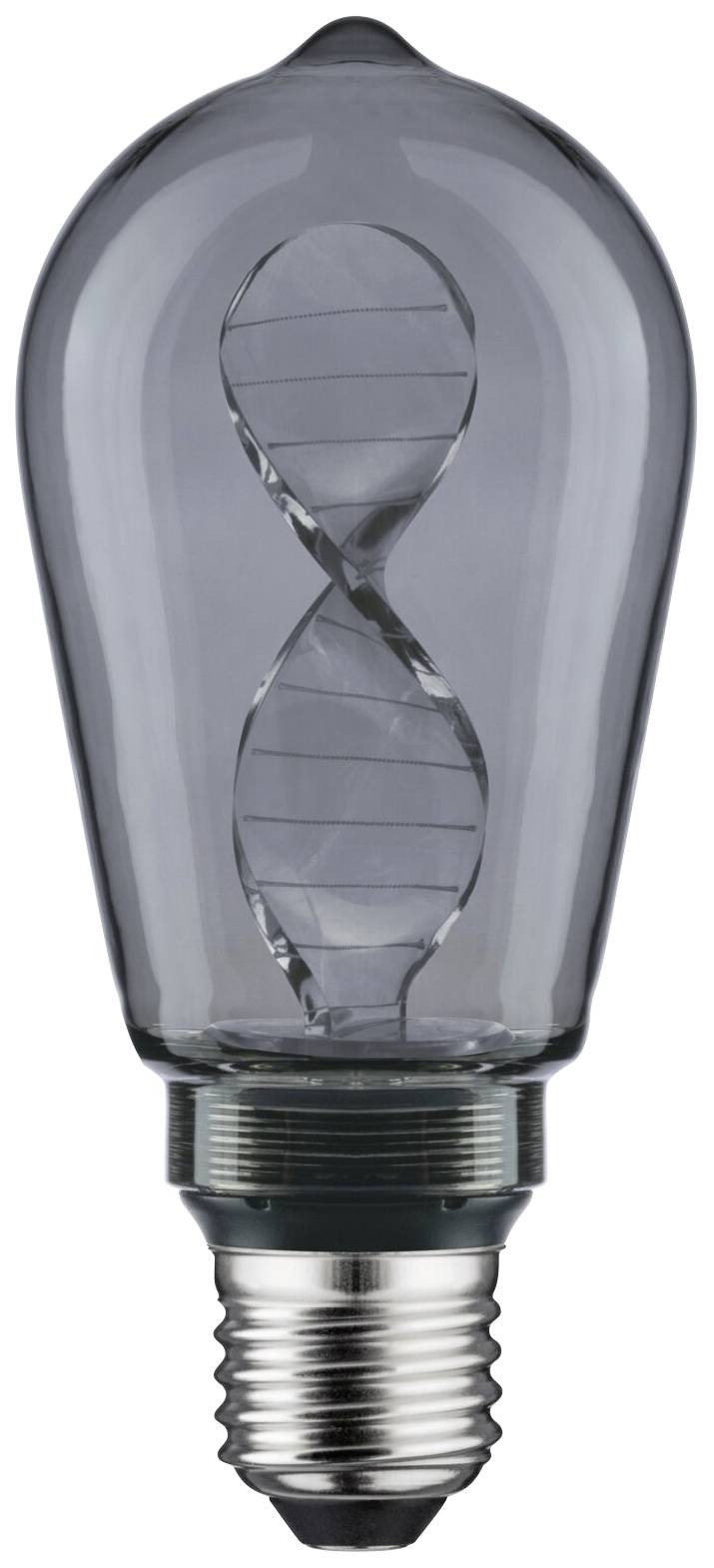 Paulmann 28886 LED E27 Spezialform 3.5W = 10W Gold (Ø x H) 64mm x 142mm 1St.