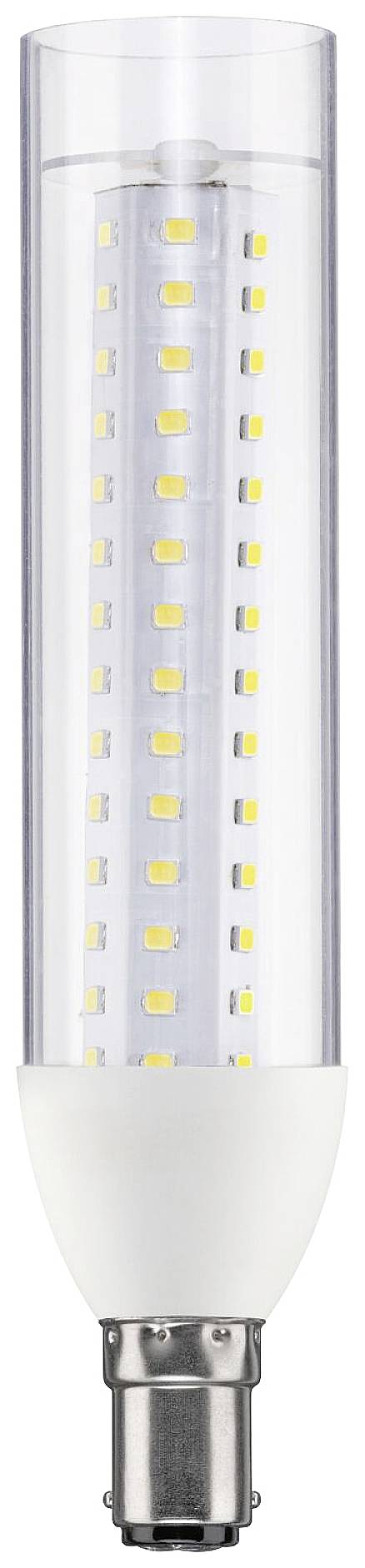 Paulmann 28891 LED EEK E (A - G) B15d Röhrenform 9.5 W = 75 W Neutralweiß (Ø x H) 36 mm x 165 mm 1 St.