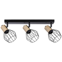 Paulmann Lanka 66768 Wandstrahler E14 Schwarz, Holz (hell) Paulmann Lanka 66768 Wandstrahler E14 Schwarz, Holz (hell)