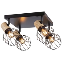 Paulmann Lanka 66769 Wandstrahler E14 Schwarz, Holz (hell) Paulmann Lanka 66769 Wandstrahler E14 Schwarz, Holz (hell)