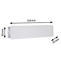 Paulmann Katla WL LED 79513 LED-Wandstrahler 7W Aluminium (gebürstet) Paulmann Katla WL LED 79513 LED-Wandstrahler 7W Aluminium (gebürstet)