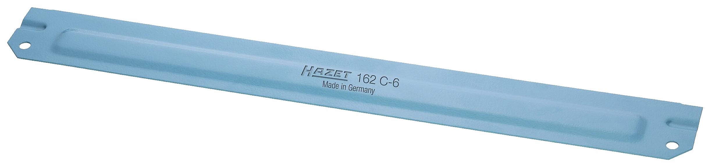 Blauer Blechbieger der Marke 'Hazet', Modell 182 C-6, aus Metall, gemacht in Deutschland. Werkzeug zum Biegen von Blechen.