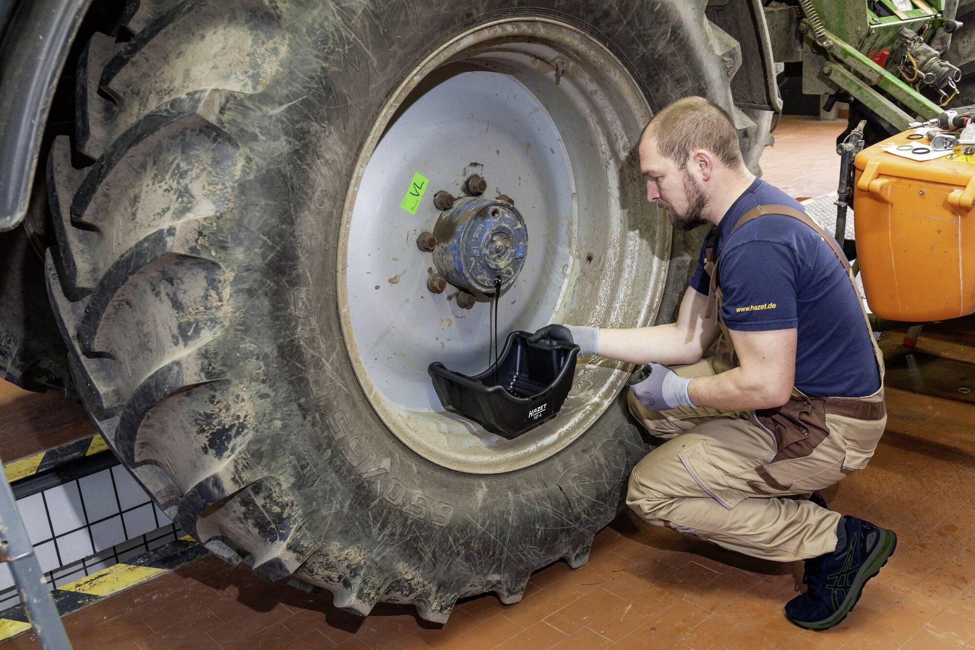 Hazet 197-4 Achsöl Auffangwanne Nkw 197-4