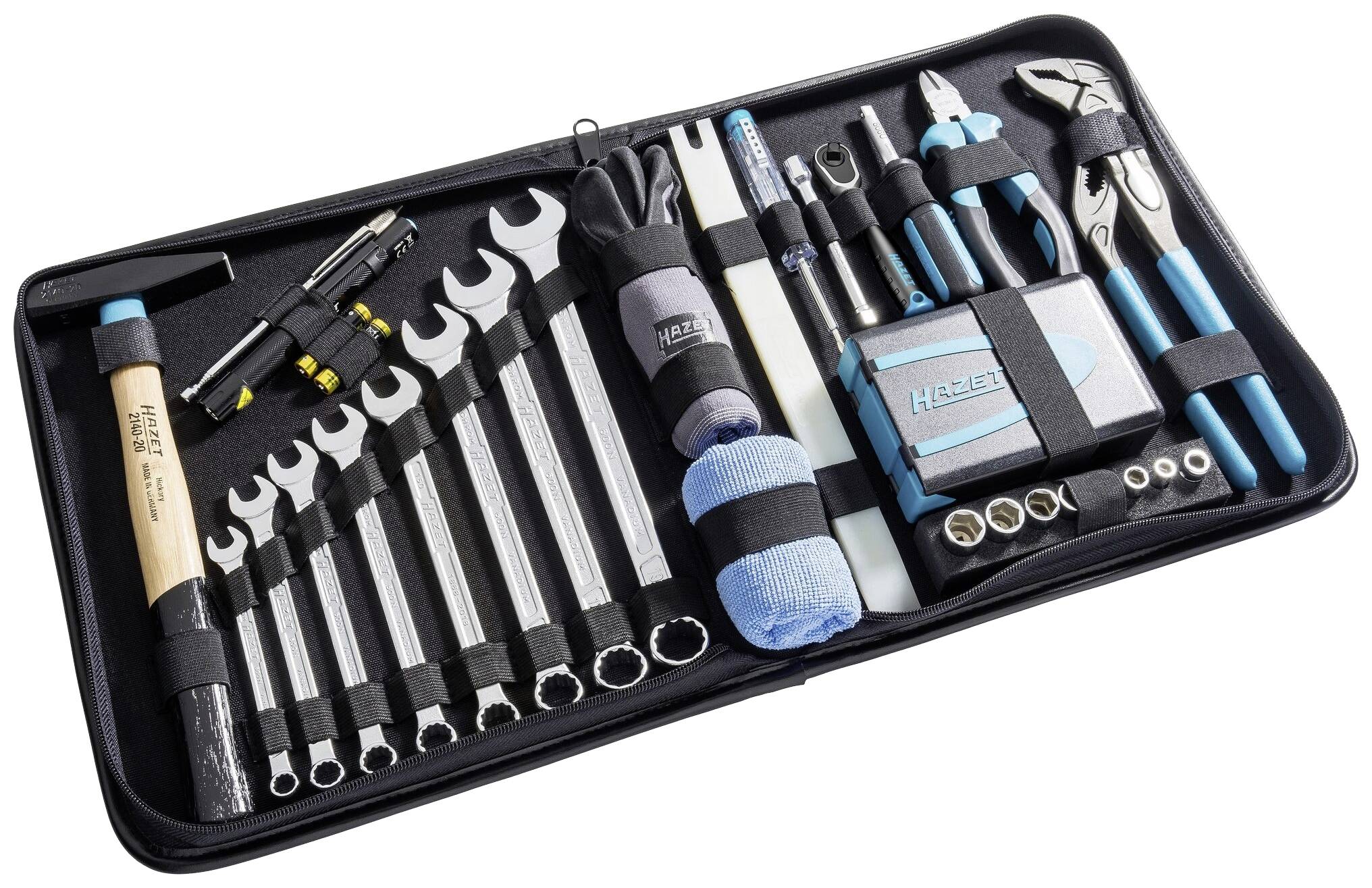 Hazet 1520/64 1520/64 Werkzeugtasche bestückt (L x B x H) 275 x 310 x 65 mm