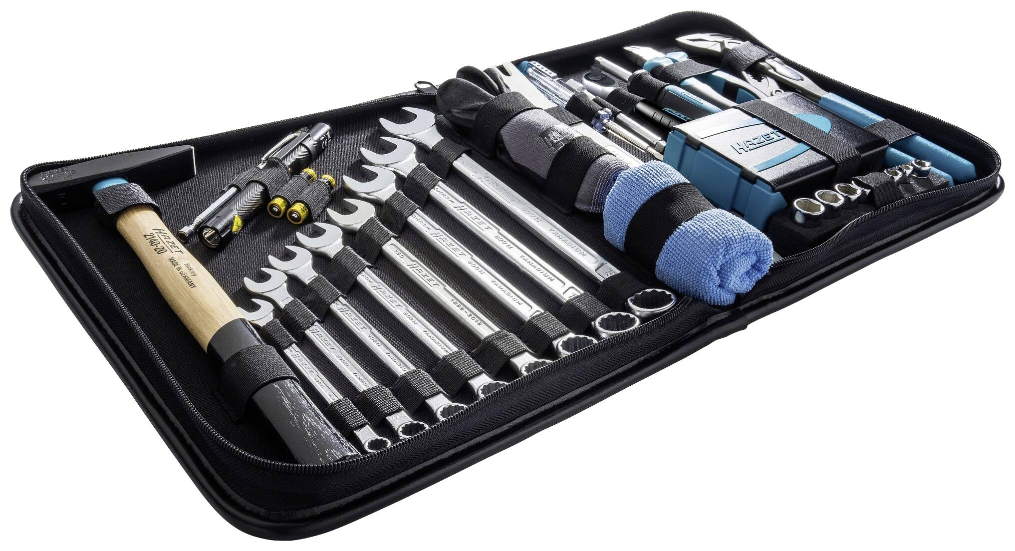 Hazet 1520/64 1520/64 Werkzeugtasche bestückt (L x B x H) 275 x 310 x 65mm