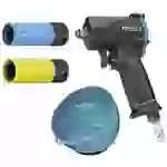 Hazet 9012M/4 9012M/4 Druckluft-Schlagschrauber Drehmoment (max.): 678 Nm Hazet 9012M/4 9012M/4 Druckluft-Schlagschrauber Drehmoment (max.): 678 Nm