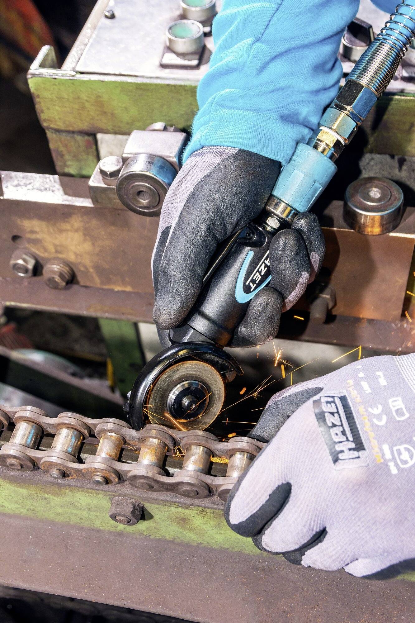 Hazet 9033M-7 Druckluft-Winkelschleifer