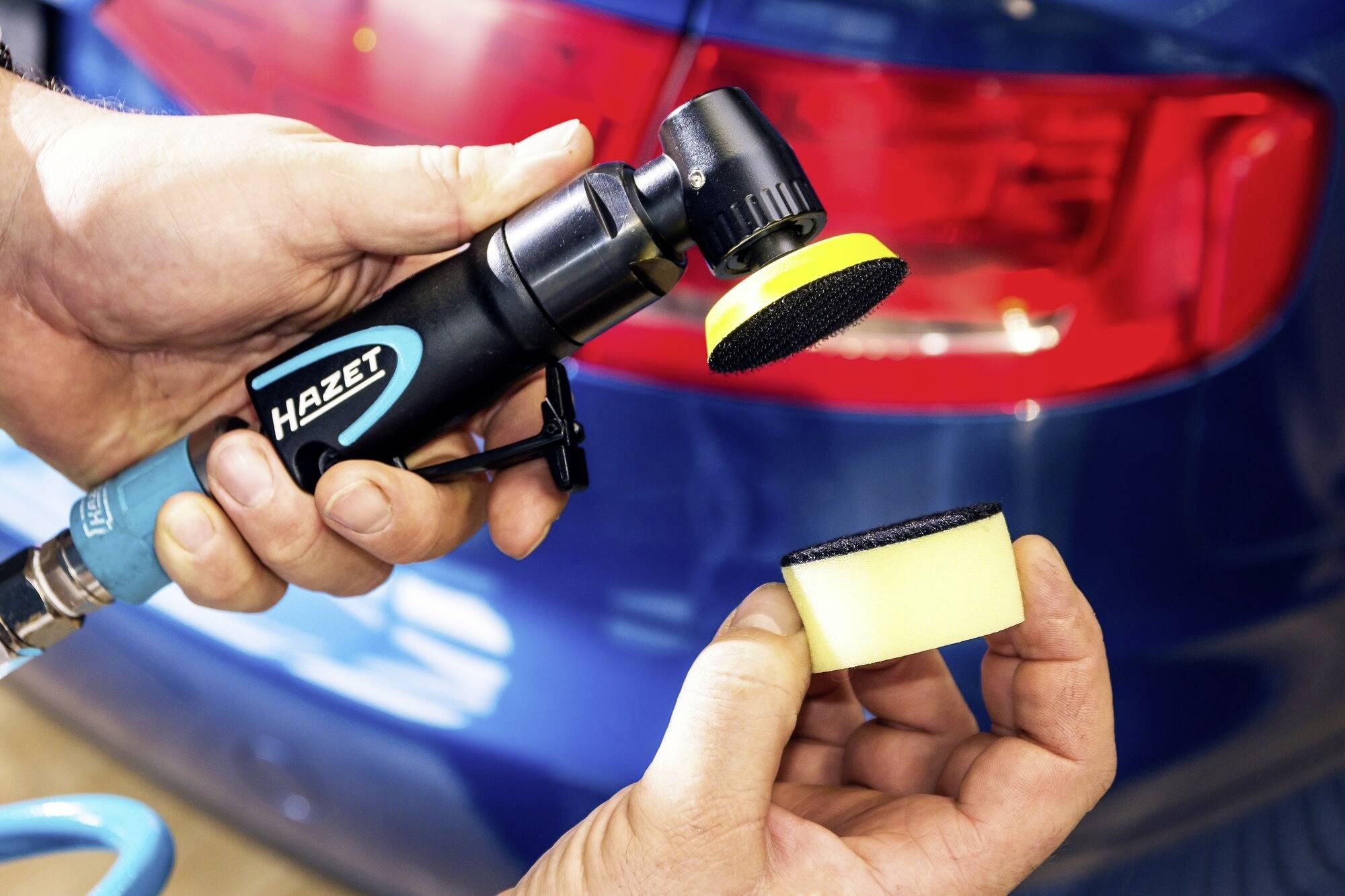 Hazet 9033M-9 Druckluft-Poliermaschine